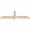 Ekena Millwork Eugene Smooth Timber Gable Bracket, Douglas Fir, 84"W x 28"H x 5 1/2"D x 5 1/2"F, 8/12 Pitch GBW084X28X0606EUG00SDF - alternate 5